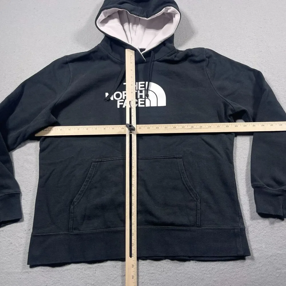 The North Face Hoodie Men L Black Pullover Standard‎ Fit Outdoor Casual Logo